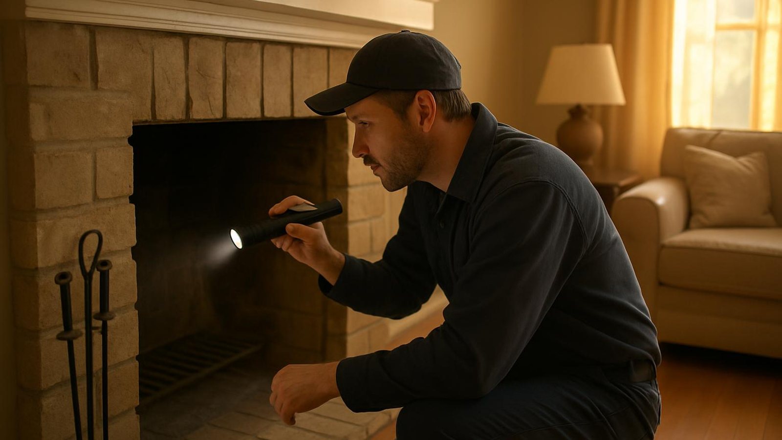 Local chimney sweep & inspection for Garden City homes